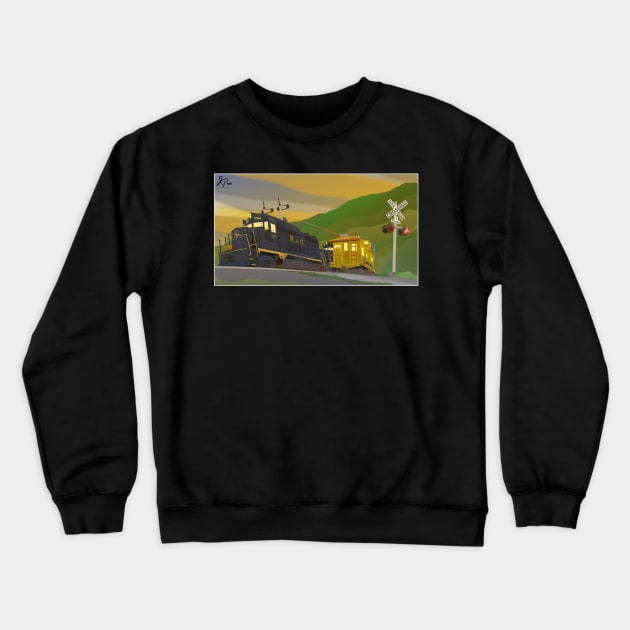 Somewhere on Sandpatch Crewneck Sweatshirt by Jtpetkov24